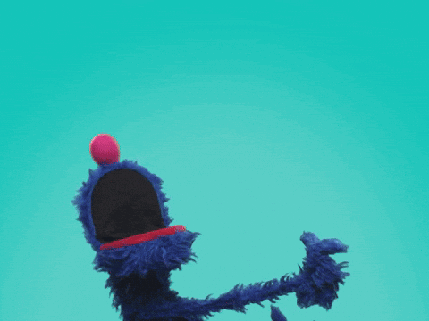 Sesame Street Grover GIF