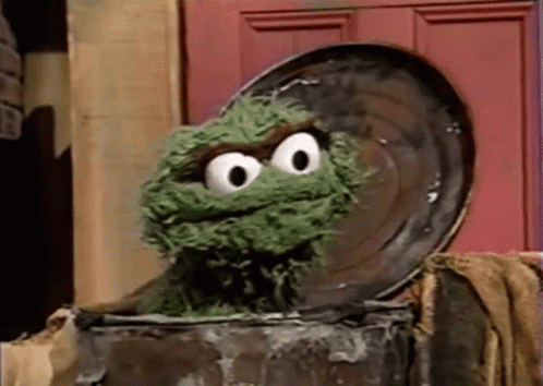 Sesame Street Oscar The Grouch GIF