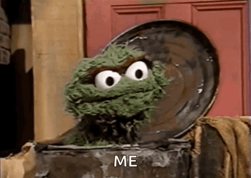 Sesame Street Oscar The Grouch GIF