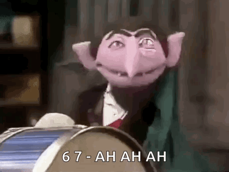 Sesame Street The Count GIF