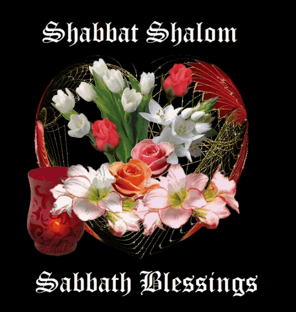 Shabbat Shalom Sabbath Blessings GIF