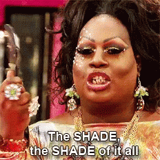 Shade GIF. This 232 x 232 animated GIF is part of our latrice royale collection. Related themes include fanning, shade. View the original animation, share…