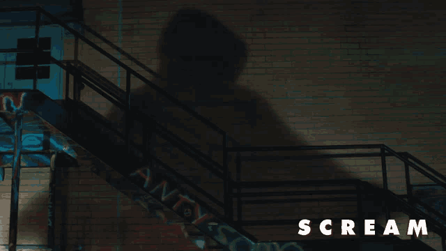 Shadow Ghostface GIF