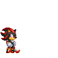 Shadow Sonic Sticker