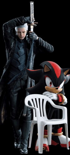 Shadow The Hedgehog Devil May Cry 5 GIF