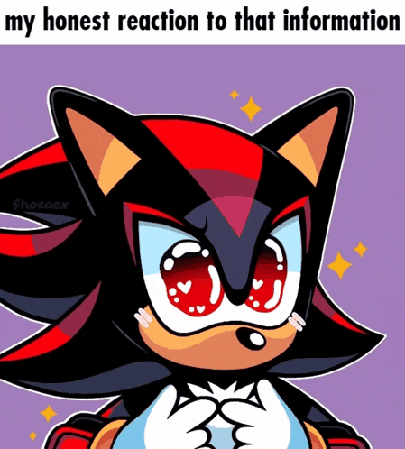 Shadow The Hedgehog Sonic GIF