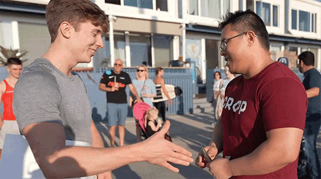 Shakes Hand Brandon William GIF