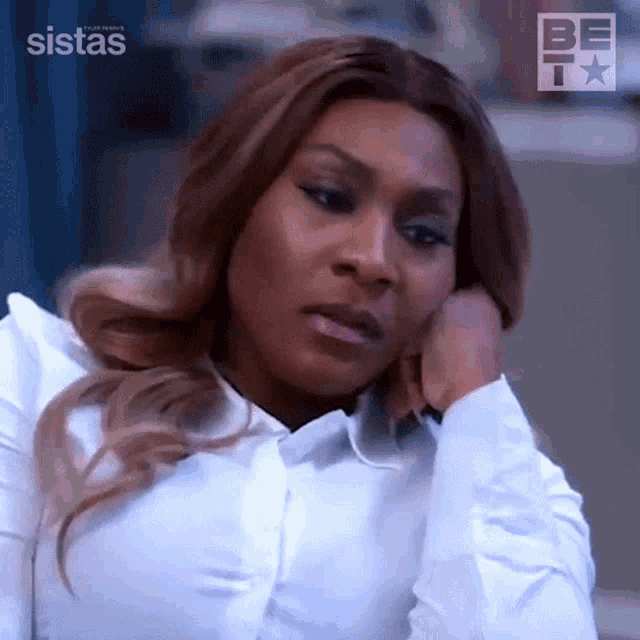 Shakes Head Danni GIF