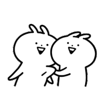 Shaking Bunny Sticker