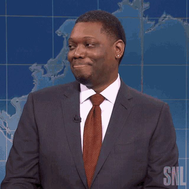 Shaking Head Michael Che GIF