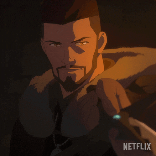 Shaking Head Vesemir GIF
