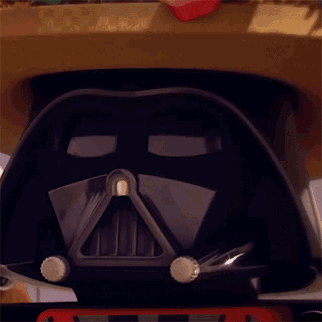 Shaking My Head Darth Vader GIF