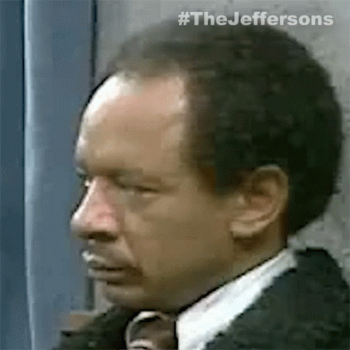 Shaking My Head George Jefferson GIF. This 498 x 498 animated GIF is part of our george jefferson walk collection. Related themes include never, no, nope…