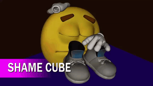 Shame Cube Joecoin GIF