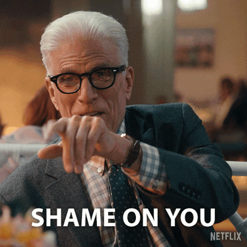 Shame On You Charles GIF