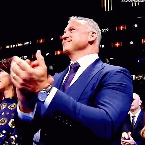 Shane Mc Mahon Clap GIF