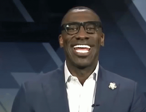 Shannon Sharpe Laugh Hard GIF