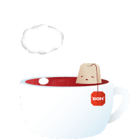 Share Your Love For Teh Boh Tea Bohboh Tea Cup Of Tea Sticker