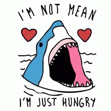 Shark Hangry GIF. This 360 x 360 animated GIF is part of our fish are friends not food collection. Related themes include food, hungry, shark. Created by…