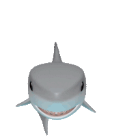 Shark Mind Blown Shark Sticker