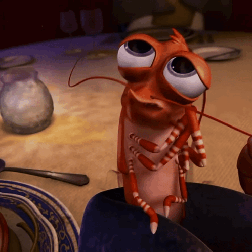 Shark Tale Shrimp Nadianagrande GIF