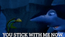 Shark Tale Video Game You Stick With Me Now GIF