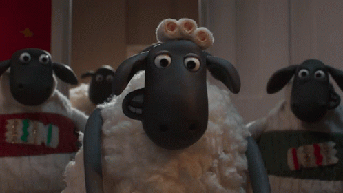 Shaun Christmas Aardman GIF