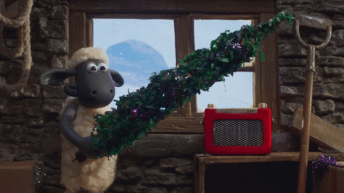 Shaun Christmas Aardman GIF