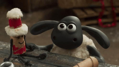 Shaun Christmas Aardman GIF