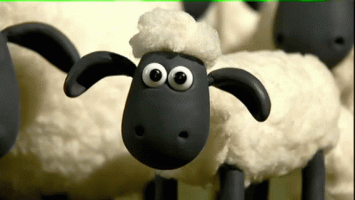 Shaun Sheep GIF