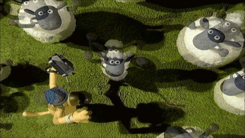 Shaun The Sheep Celebrate GIF