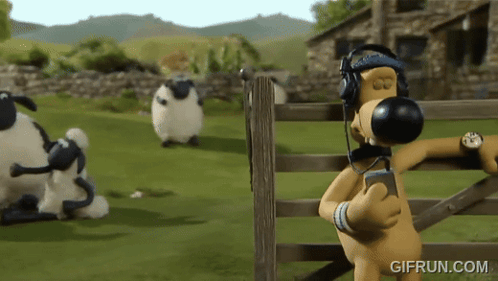 Shaun The Sheep Music GIF