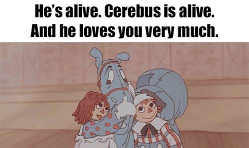 Shawn Breezy Cerebus The Aardvark GIF