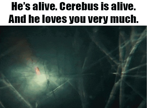 Shawn Breezy Cerebus The Aardvark GIF