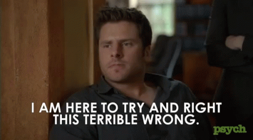 Shawn Spencer James Roday GIF. This 498 x 277 animated GIF is part of our psych thats the wrong number collection. Related themes include right. Created by…