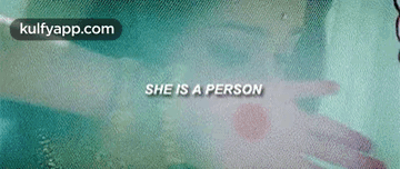 She Is A Person.Gif GIF