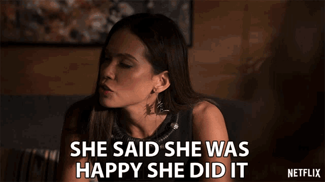 She Said She Was Happy She Did It Mazikeen GIF