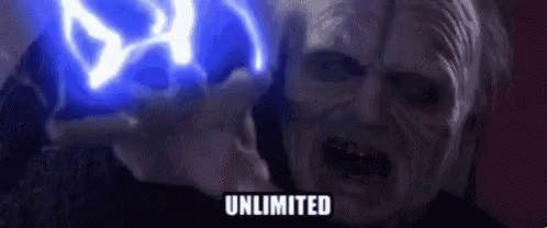 Sheev Palpatine Star Wars GIF. This 498 x 208 animated GIF is part of our palpatine unlimited power collection. Related themes include scary, star wars…