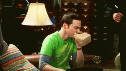 Sheldon Breathing GIF. This 498 x 280 animated GIF is part of our breathing in bag collection. Related themes include breathing, deep breath. Created by…