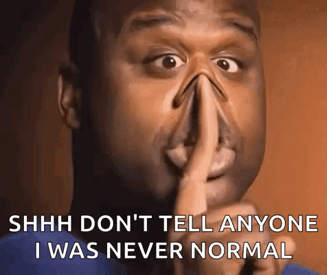 Shh Shaq GIF