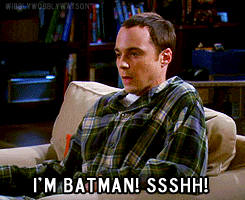 Shh Sheldon Cooper GIF