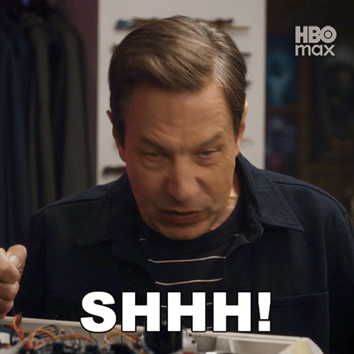 Shhh Barry Kripke GIF
