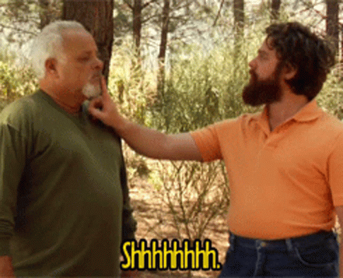 Shhh Quite GIF