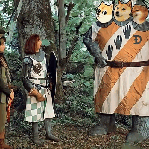 Shibu Fantoumi Doge Bags GIF. This 498 x 498 animated GIF is part of our monty python holy grail collection. Created by fantoumi. View the original…