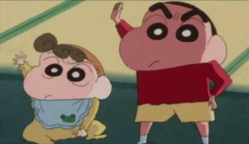 Shinchan Himawari Shinchan GIF