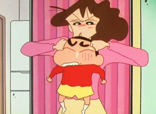 Shinchan Rub GIF