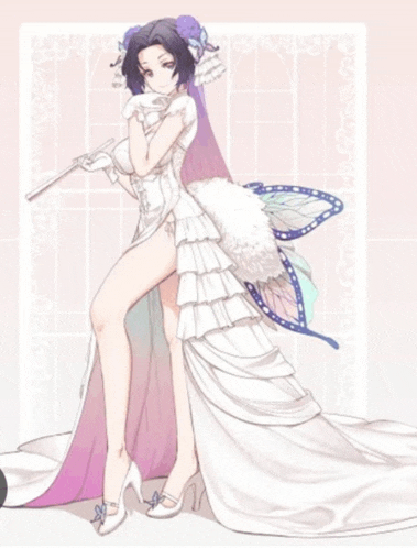 Shinobu In Bride Dress Meme
