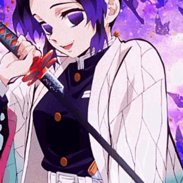 Shinobu Kocho Wallpaper Shinobu GIF
