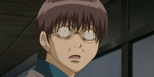 Shinpachi Coughing GIF