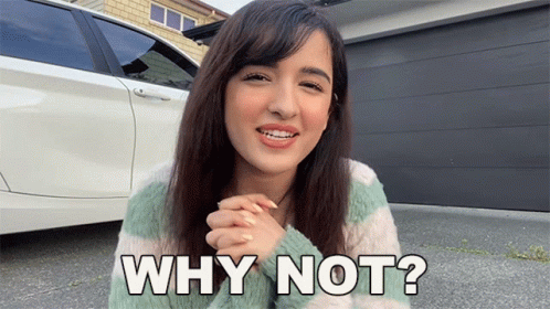 Shirley Setia Why Not GIF. This 498 x 280 animated GIF is part of our porque no los dos collection. Related themes include why not both. Created by…